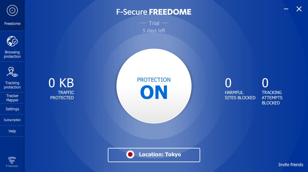 F-Secure Freedome VPN 2.32.6293
